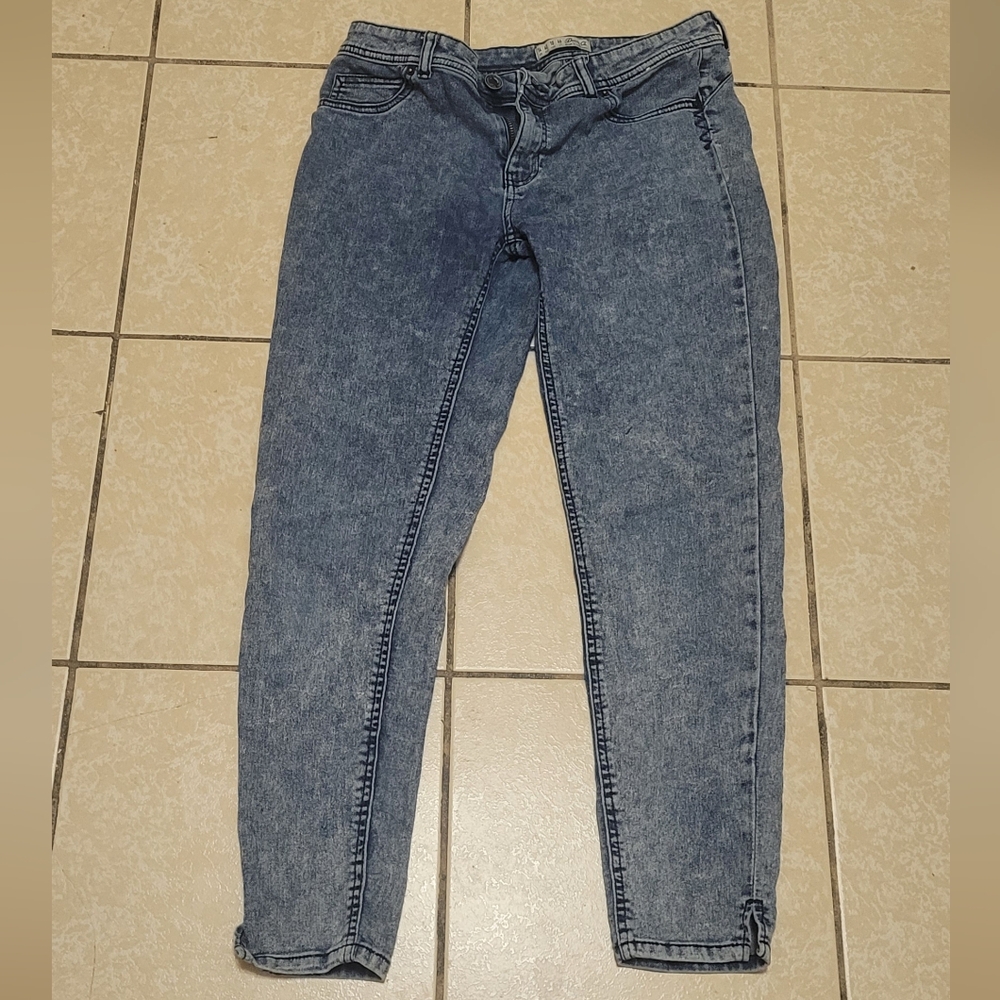 Girl's Demin Acid Wash Jeans